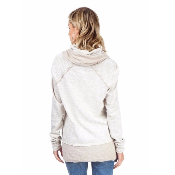 Free People Beach Cocoon Cowl Pullover S - Picture 2 of 3